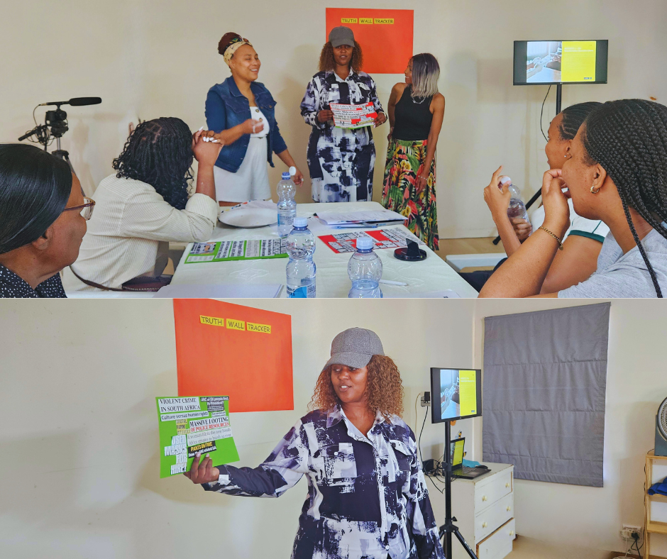 Fact Fort Workshop Participants Presenting